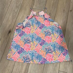 LILLY PULITZER | Billie Tank Top Splashdance Beach Print Size XL Womens